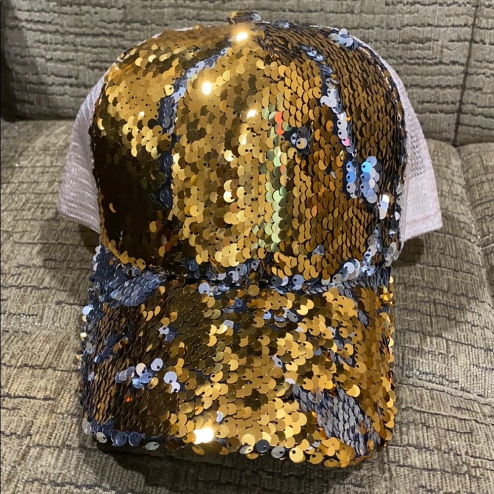 Sequin Cap / Hat - Never worn